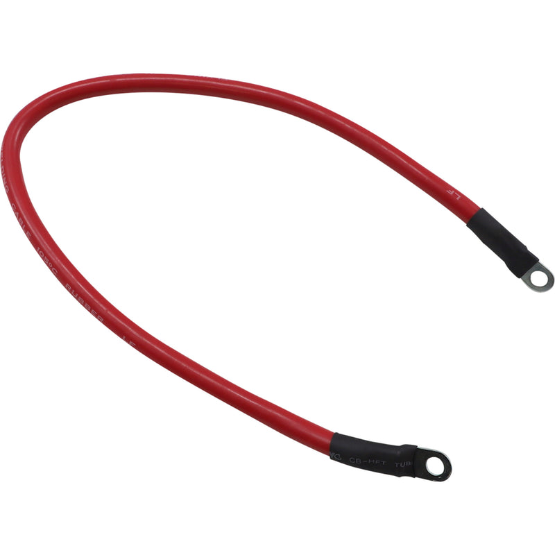 MOOSE OFFROAD 2113-0812 680-6728 Battery Cable 18" - red