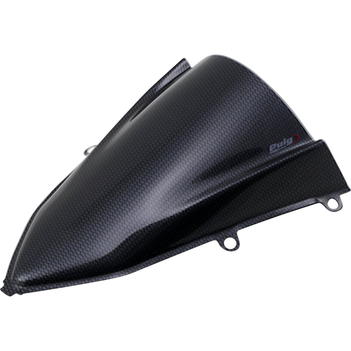 PUIG HI-TECH PARTS 2301-2848 3568C Z-Racing Windscreen Race Windscreen - 13-1/4" - Carbon - CBR650R