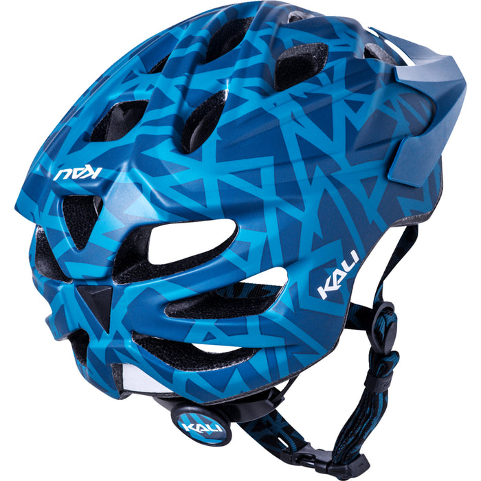 KALI 0151-0350 0221421122 Youth Chakra Plus Pyramid Bicycle Helmet Youth Chakra Plus Helmet - Pyramid - Matte Teal