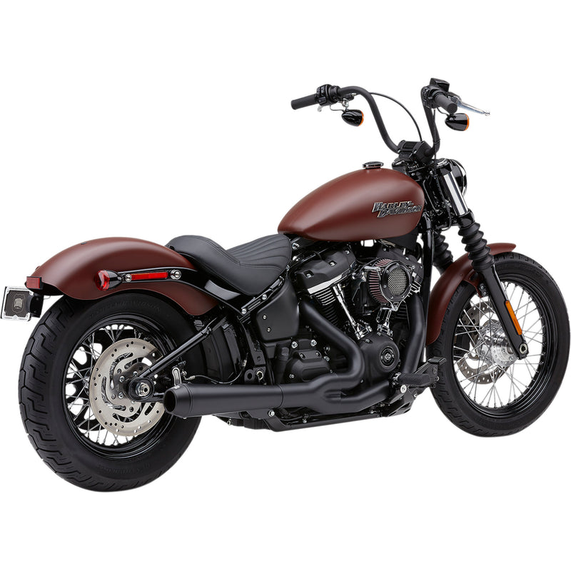 Cobra El Diablo 2-Into-1 Exhaust System - 6479B For Harley Softail 2018-2022
