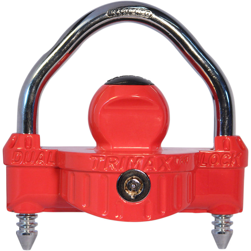 TRIMAX 4010-0385 UMAX25D UMAX 25 Coupler Lock Coupler Lock - Red - 2 Key