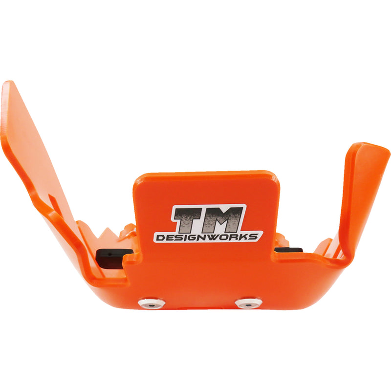 T.m. Designworks Skid Plate - KTMC-258-OR For KTM Dirt Bikes 2023-2025 | Gas Gas 250 / 300 2024-2025