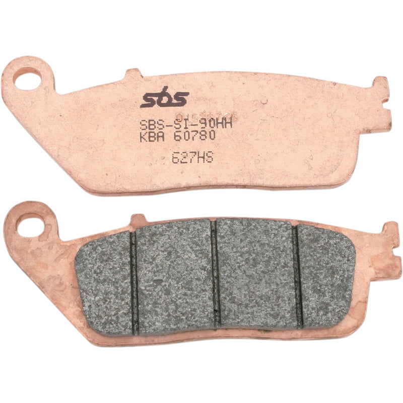 Sbs Brake Pad - 627HS For Triumph Motorcycles 1996-2024 | Kawasaki Motorcycles 2015-2026 | Honda Motorcycles 1986-2018 | Suzuki Motorcycles 1994-1999