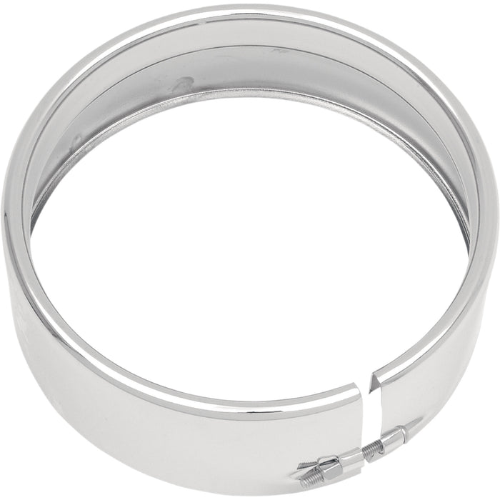 DRAG SPECIALTIES DS280866 Extended Headlight Trim Rings EX Headlight Trim Rim 1.80"