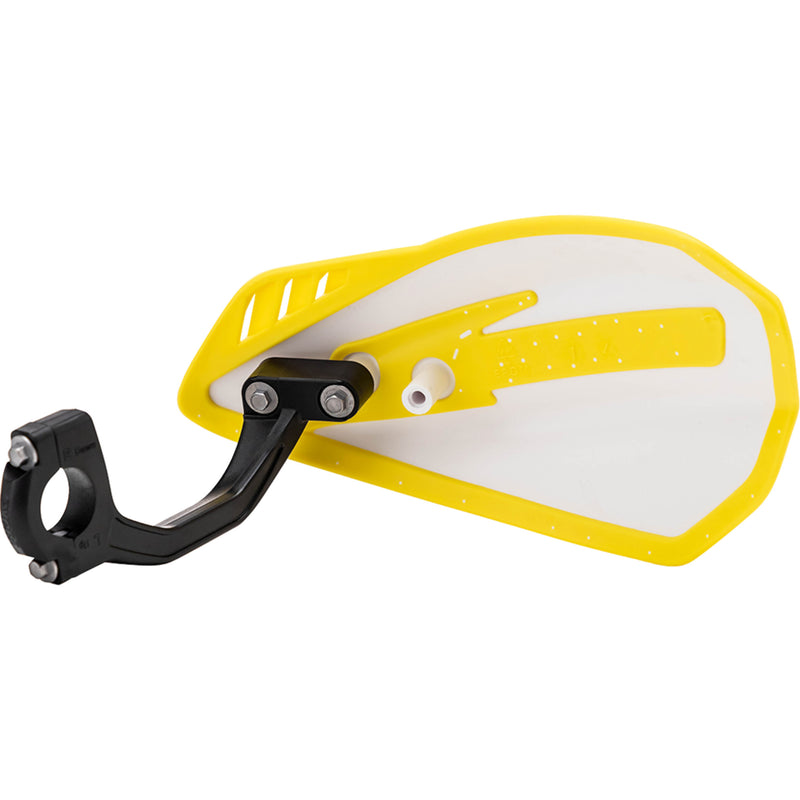 CYCRA 0635-1731 1CYC-0056-234 Cyclone Handguards Handguards - Cyclone - White/Yellow