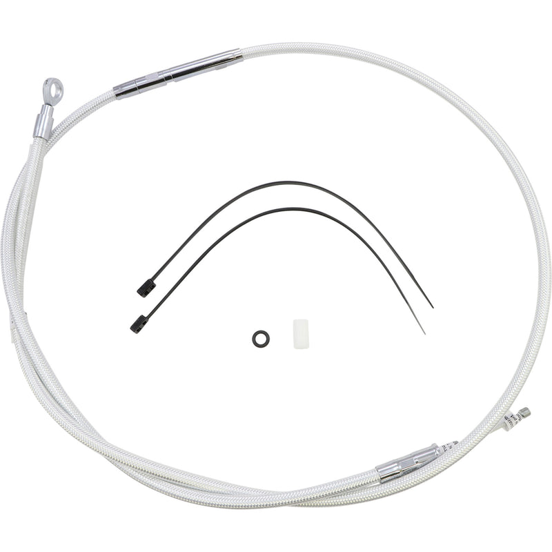 Magnum Shielding High-Efficiency Braided Sterling Chromite II® Clutch Cable /16" - 32174HE For Harley Motorcycles 1987-2006