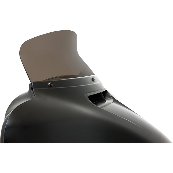 MEMPHIS SHADES 2350-0239 MEP8621 Spoiler Replacement Windshield for OE Fairings - 6-1/2" - Smoke - FLH