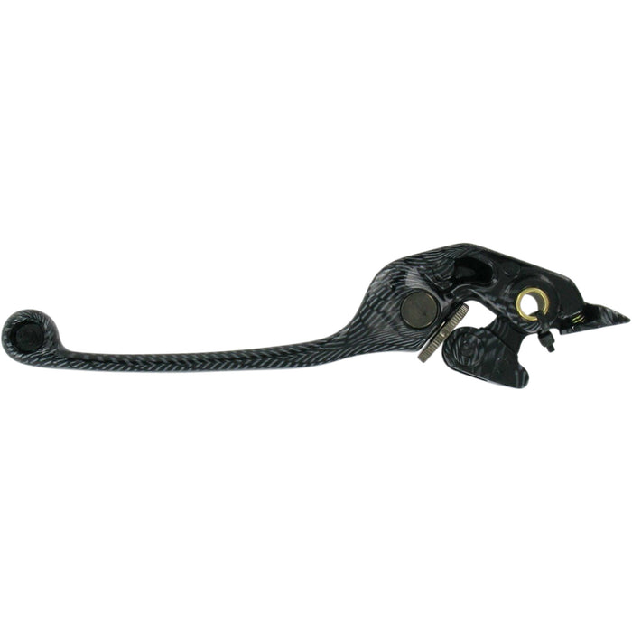 PARTS UNLIMITED 44-197CF Carbon Fiber Look Brake Lever Brake Lever - Carbon Fiber Look