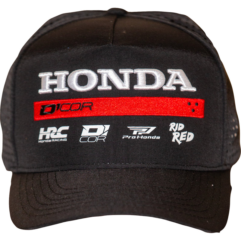 D'COR VISUALS 2501-4564 70-157-1 Factory Hat honda  - black
