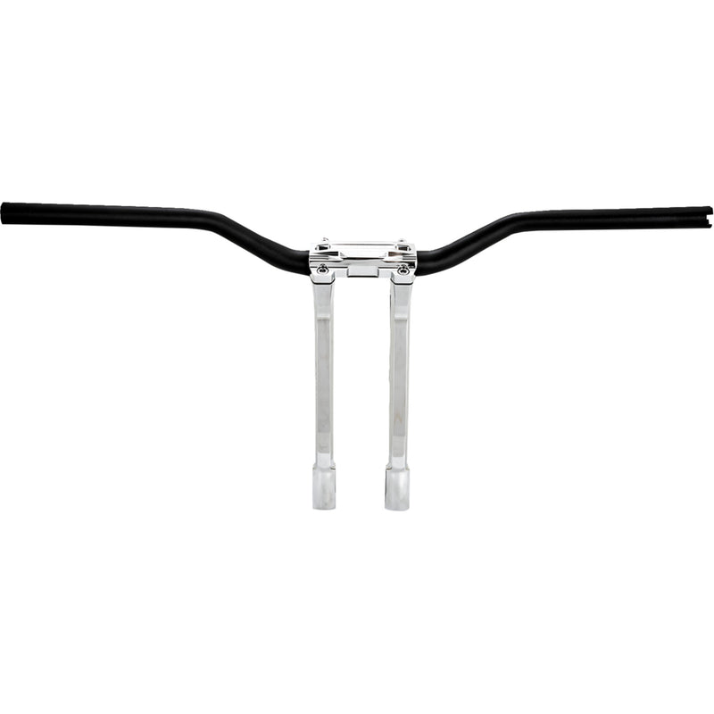 PERFORMANCE MACHINE (PM) 0602-1565 0208-2197M-CH Phatbar & Riser Kit internal wiring/gauge mount holes - 11-1/2" - chrome