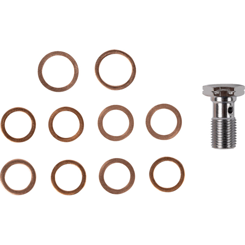 LA Choppers Brake Line Kit Chrome - LA-8059B16 For Harley Touring 2023-2026