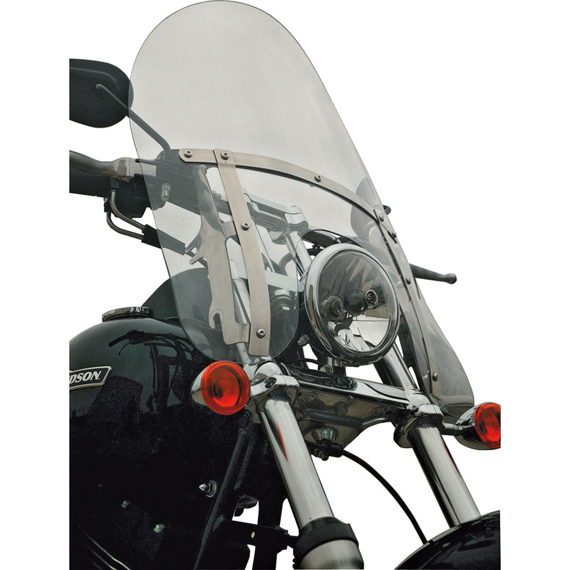 Klock Werks Flare Billboard Windshield - KWW-02-0223 For Harley 1988-2025