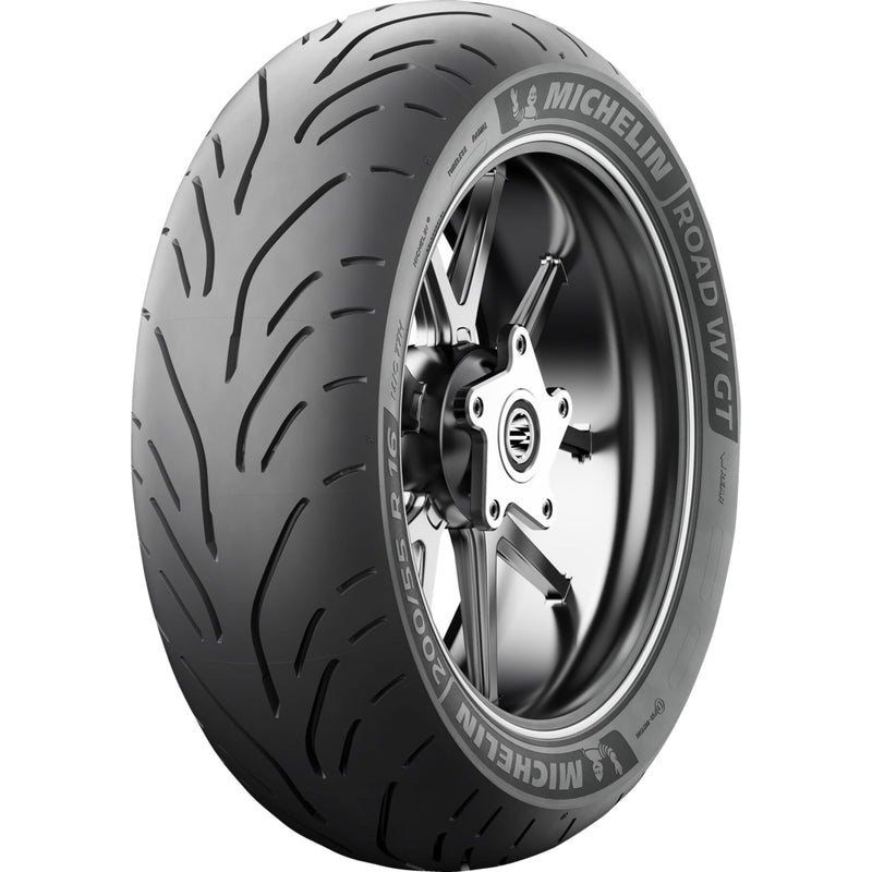 MICHELIN 0302-1819 05444 Road W GT Tire Tire - Road W GT - Rear - 180/60R16 - 74H