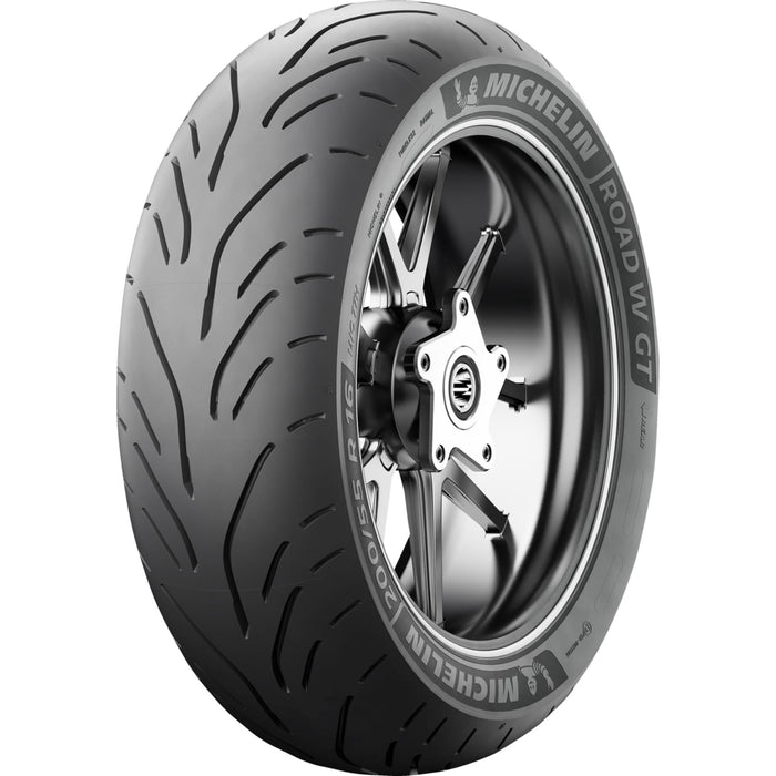 MICHELIN 0302-1820 71317 Road W GT Tire Tire - Road W GT - Rear - 200/55R16 - 77H