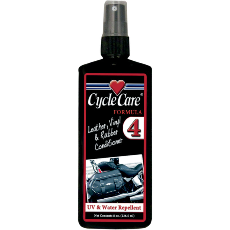 CYCLE CARE FORMULAS 3706-0036 04008 Formula 4 Leather, Vinyl And Rubber Conditioner Formula 4 Leather Vinyl - 8 U.S. fl oz.