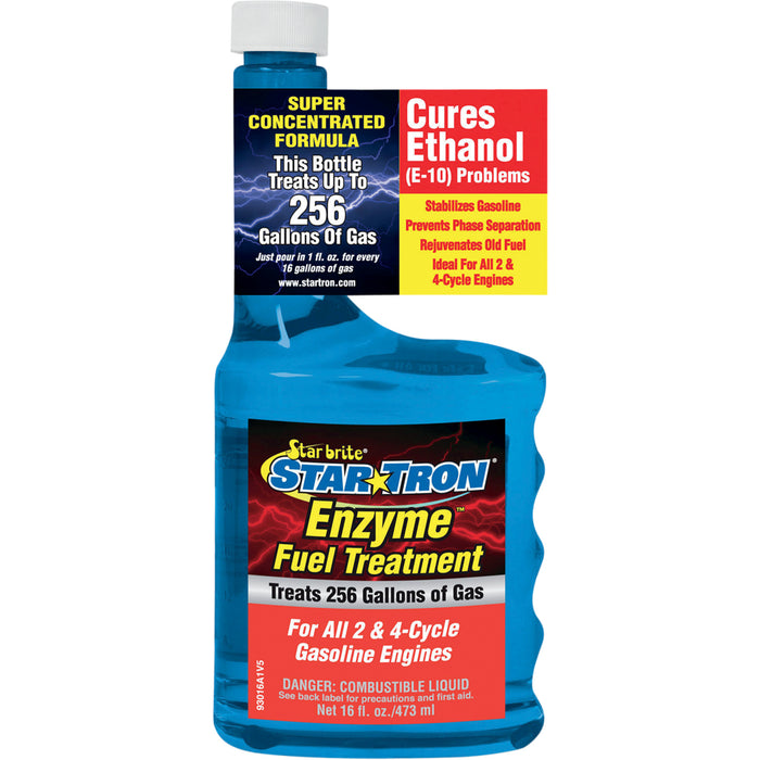 STAR TRON 3706-0027 093016 Enzyme Fuel Treatment 16 u.s. fl oz.