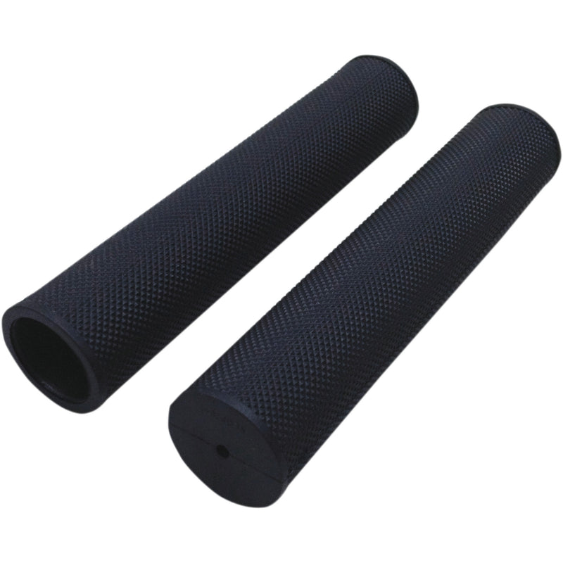RACE SHOP INC. 0630-1663 G-5 Black Rubber Grips Grips - Rubber - 5" - Black