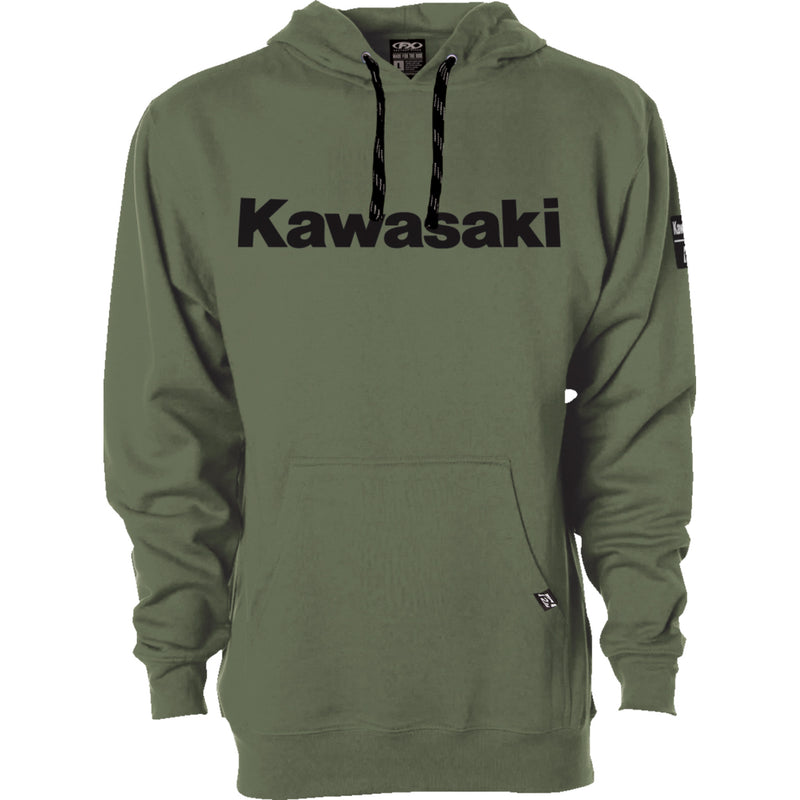 FACTORY EFFEX Kawasaki Squad Pullover Hoodie Army - Green