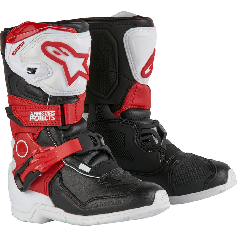 ALPINESTARS Kids Tech 3S Boots Red/Black/White - US