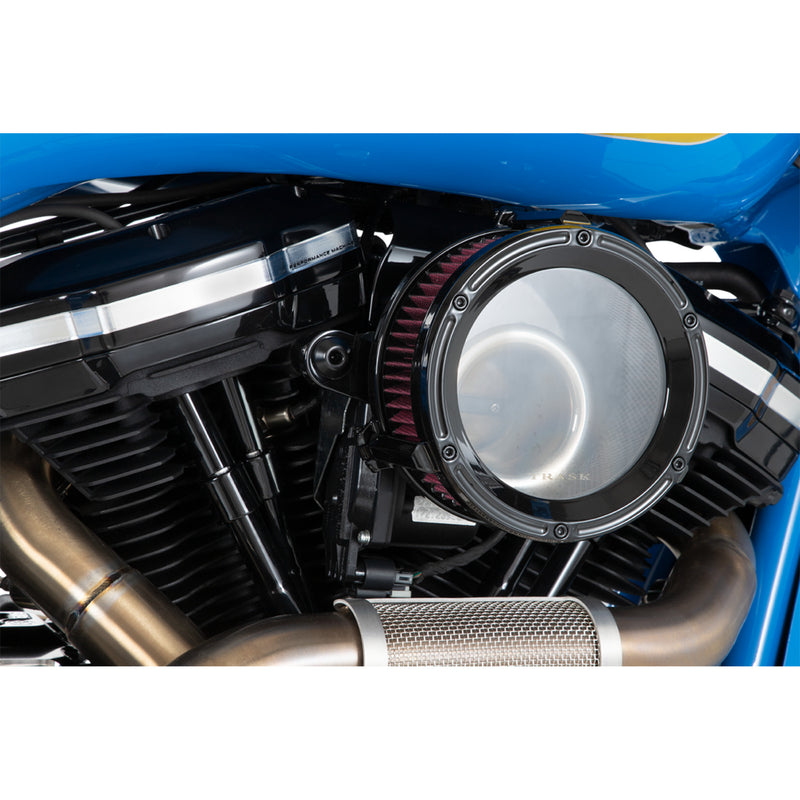 Trask Assault Charge Breather Air Cleaner - TM-1023R For Harley Motorcycles 2017-2024