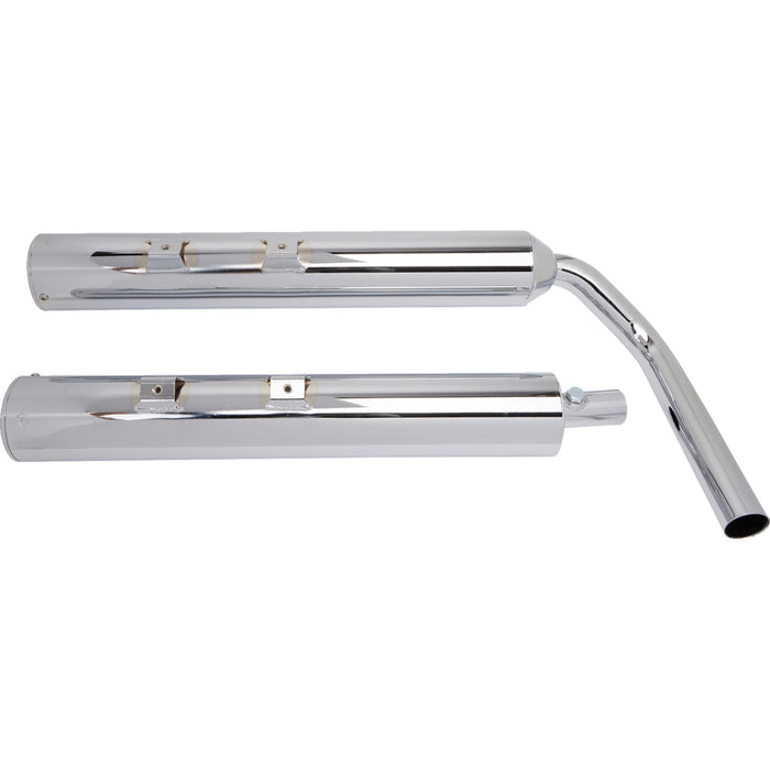 COBRA 1811-3058 4230 4" Slip-On Mufflers Mufflers - Billet Tip - VN1700
