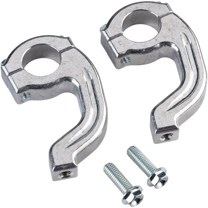 MOOSE OFFROAD 0635-1500 50-214S Replacement Contour Handguard Inner Mount Clamp Handguard Clamp - Contour - Pro Taper - Silver