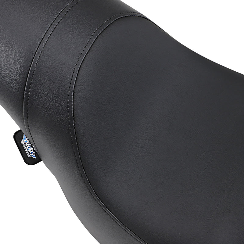 Drag Specialties Predator Seat Black Smooth Fxst - 0802-0926 For Harley Softail 2006-2017