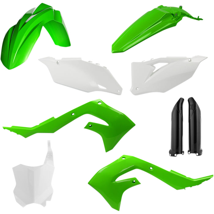 ACERBIS 1403-2763 2736296345 Replacement Plastic Kit Full Replacement Body Kit - OEM '19 Green/White/Black