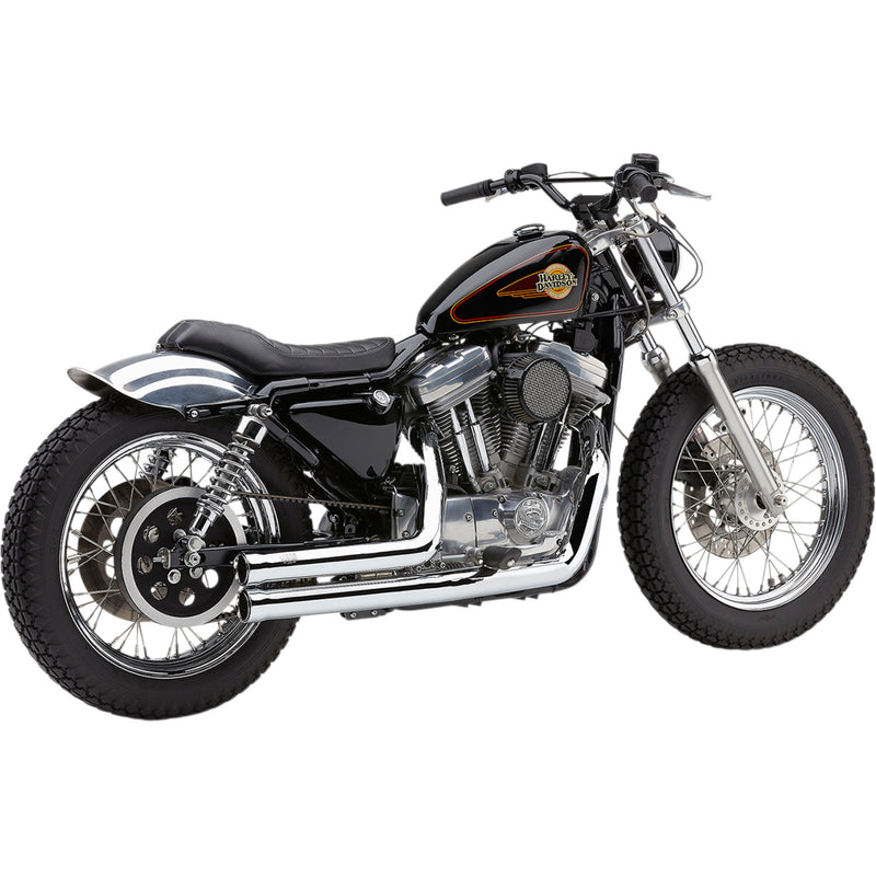 Cobra Speedster Short 2-Into-2 Exhaust System - 6701 For Harley Sportster 1986-2003