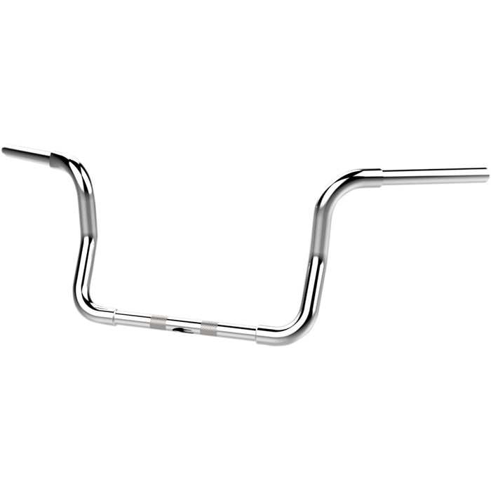 KHROME WERKS 0601-2845 300400 1-1/4" Bobber Ape Hanger Handlebar — Ape Hanger/Bagger/Bobber Ape - TBW - 10" - Chrome