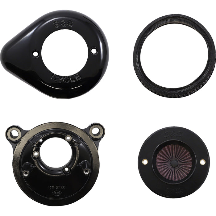 S&S CYCLE 1010-2966 170-0722A Air Stinger Stealth Air Cleaner Kit - Black