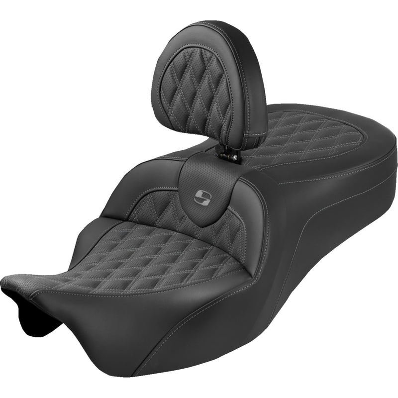 Saddlemen Roadsofa™ Seat - 808-07B-182SB2 For Harley Touring 2008-2025