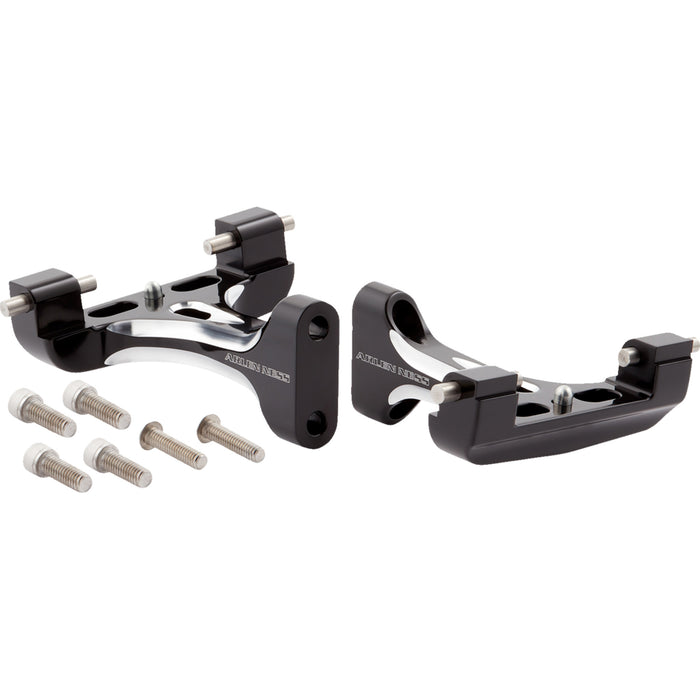 ARLEN NESS 1621-1173 410-033 Forged Passenger Floorboard Mounts - Black