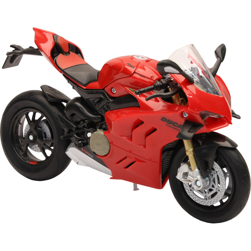 NEW RAY TOYS 7001-0086 58253 Mini Ducati Panigale V4 S Ducati Panigale V4 S - 1:12 Scale - Red