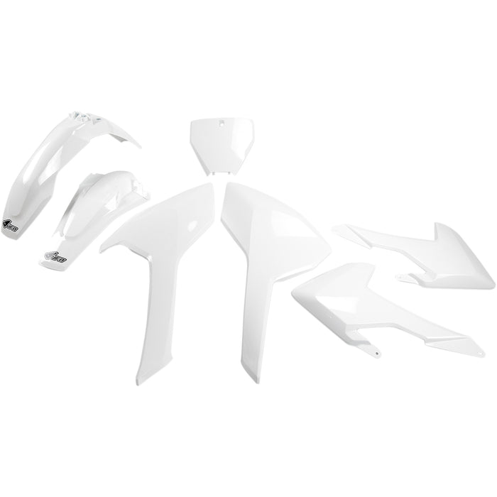 UFO 1403-1973 HUKIT616-041 Replacement Plastic Body Kit Body Kit - OEM White - Husqvarna - TC/FC