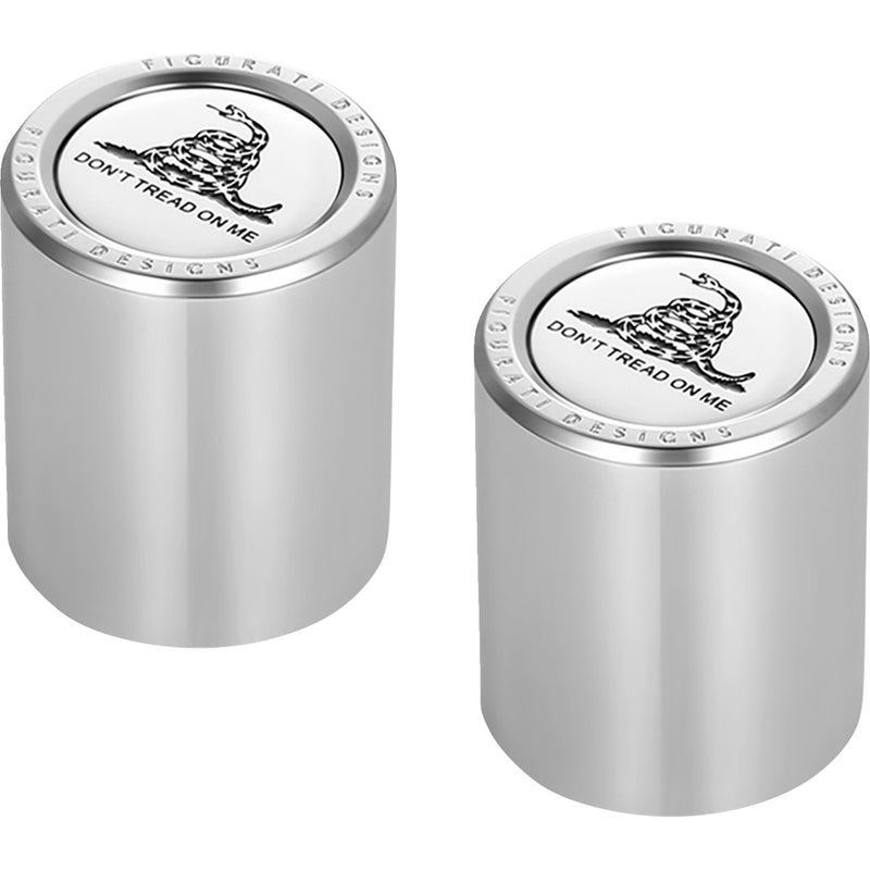 FIGURATI DESIGNS 3550-0333 FD40-DC-2530-SS Docking Covers don't tread on me - short - silver