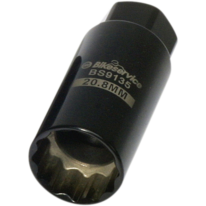 BIKESERVICE 3801-0384 BS9135 Thin Wall Spark Plug Socket Plug Socket - Thin - 21 mm