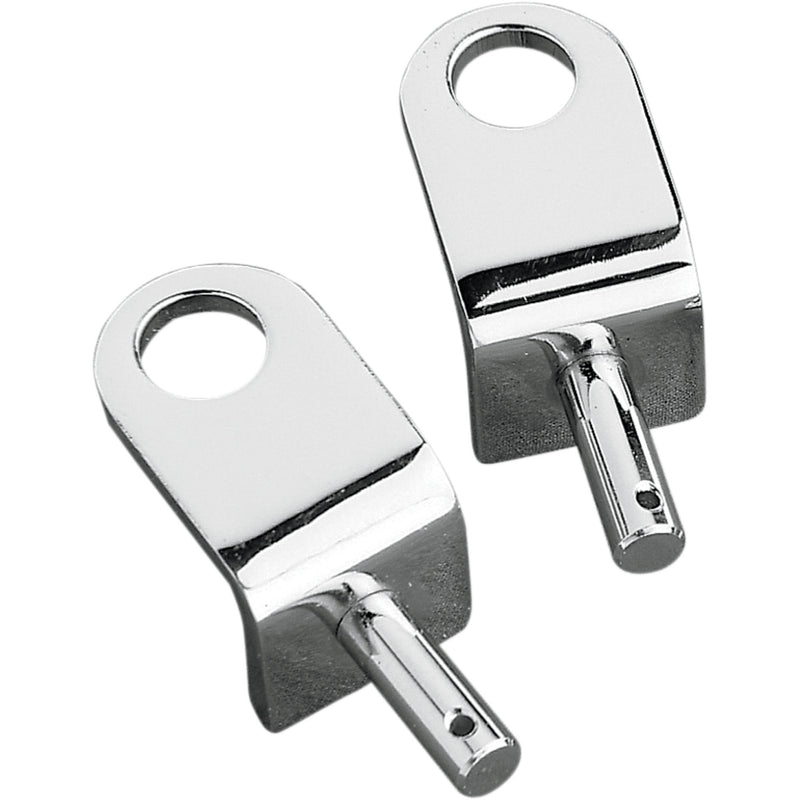 DRAG SPECIALTIES DS-902004 Solo/Universal Seat Bracket Mounting Bracket - Solo Seat - Chrome