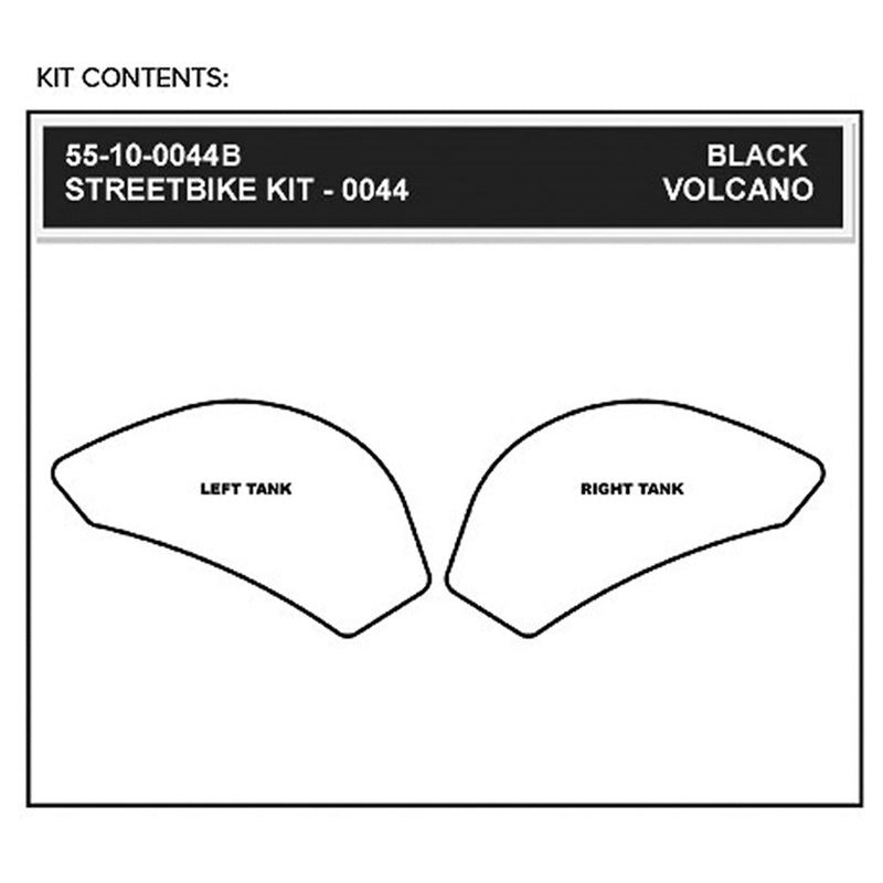 Stompgrip Sticker Kit - 55-10-0044B Kawasaki Ninja 2012-2016