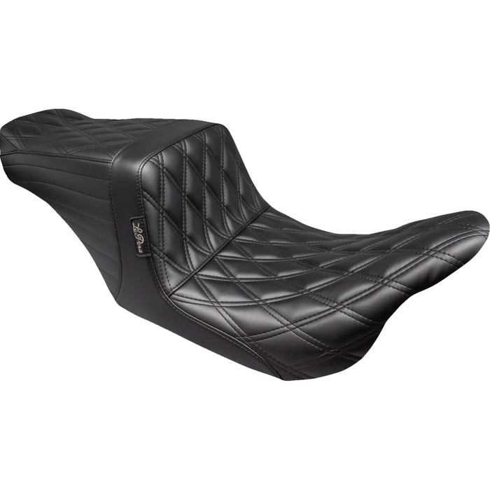 LE PERA 0801-1544 LKU-587DD Tailwhip Up Front Seat - Double Diamond - Black - FL '08-'23