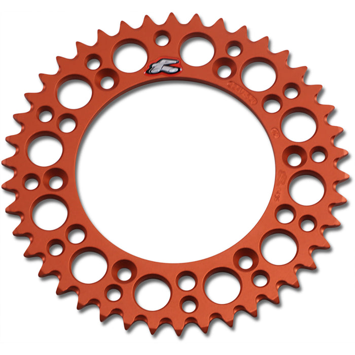RENTHAL 1211-2469 224U-520-42GPOR Rear Sprocket Sprocket - Orange - 42 Tooth