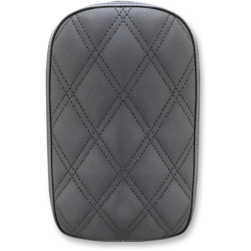 Saddlemen Detachable Pillion Pad Lattice Stitched Black 6" - SA1022