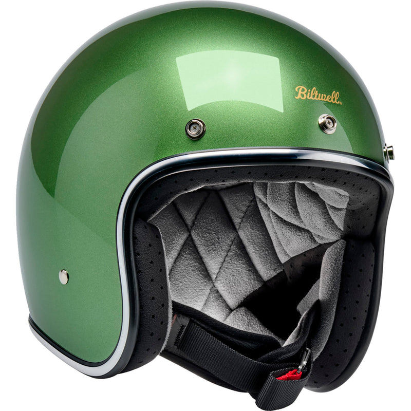 BILTWELL Bonanza Helmet Metallic - Irish Green