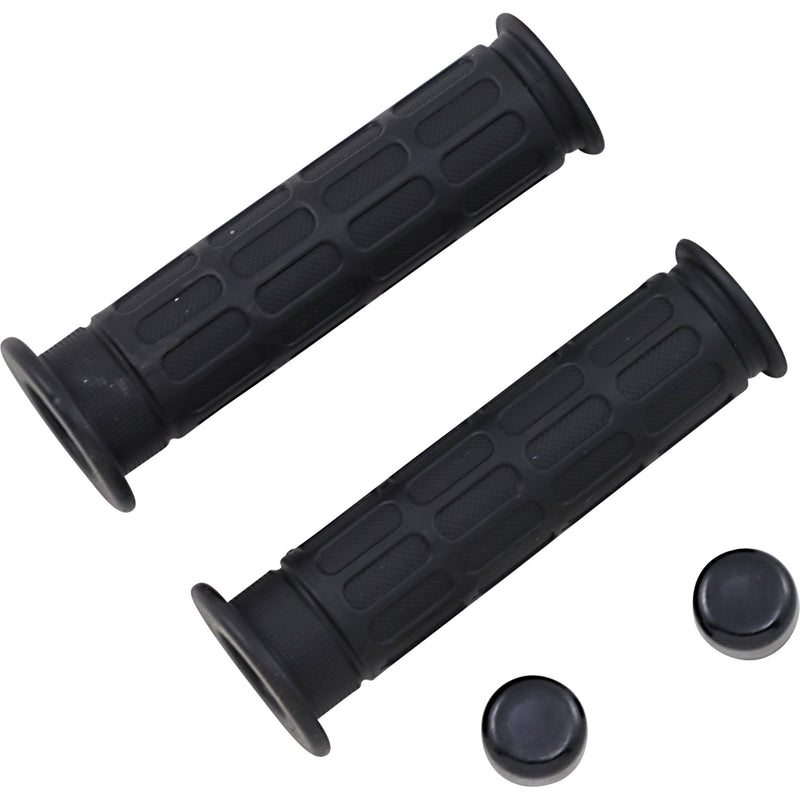 PARTS UNLIMITED 1806-10-001 Laser Street Grips Grips - Street - Plug Ends