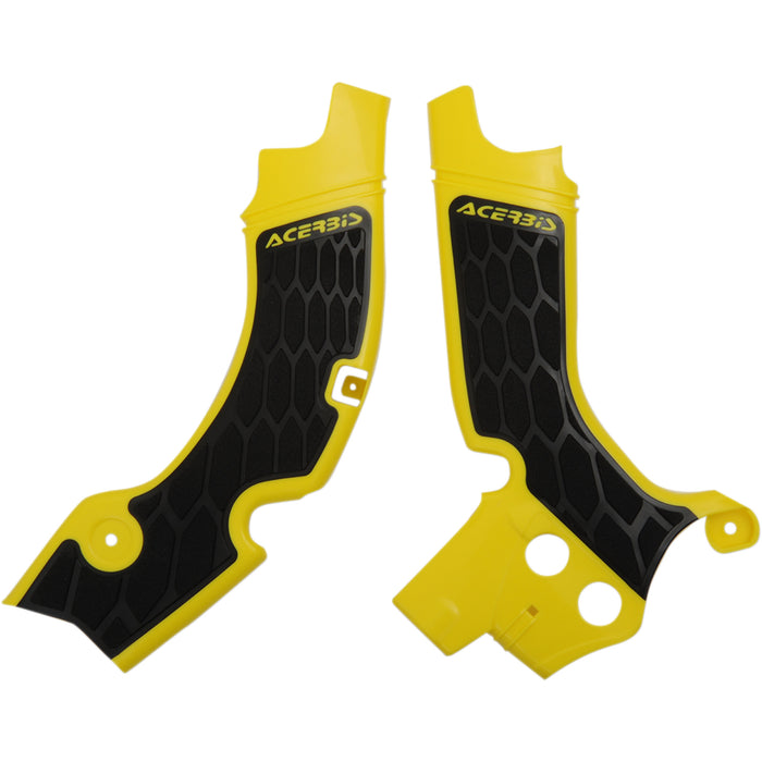 ACERBIS 0505-1529 2630531017 X-Grip Frame Guards yellow/black - rm-z 450