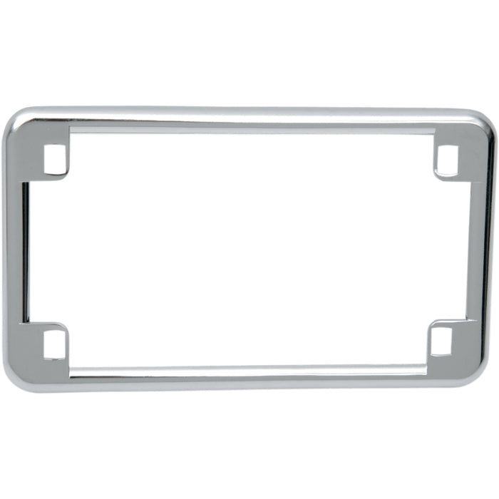 DRAG SPECIALTIES License Plate Frame Chrome