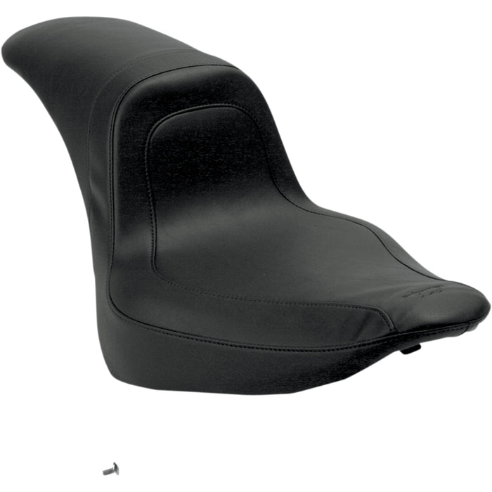 MUSTANG 0802-0325 76388 Fastback™ Seat - Stitched - Black - FXST '06-'10