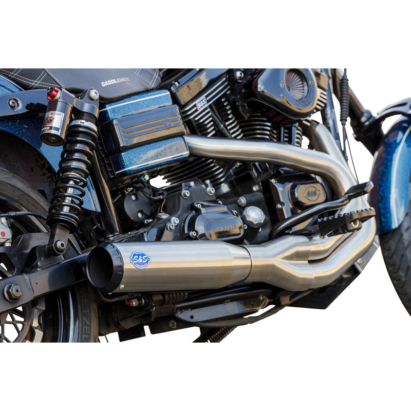 S&s Cycle Qualifier 2-Into-1 Exhaust System - 550-1097 For Harley Dyna 2006-2007