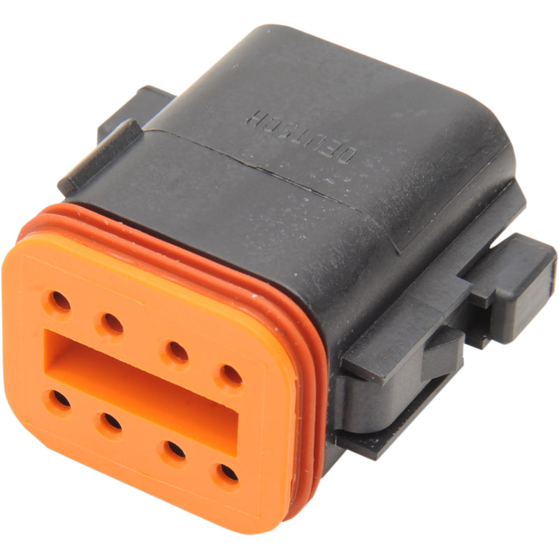 NAMZ 2120-0060 DP-8B Deutsch DT Sealed Connector Component — Wiring Connector Deutsch Plug - 8 Pin - Black