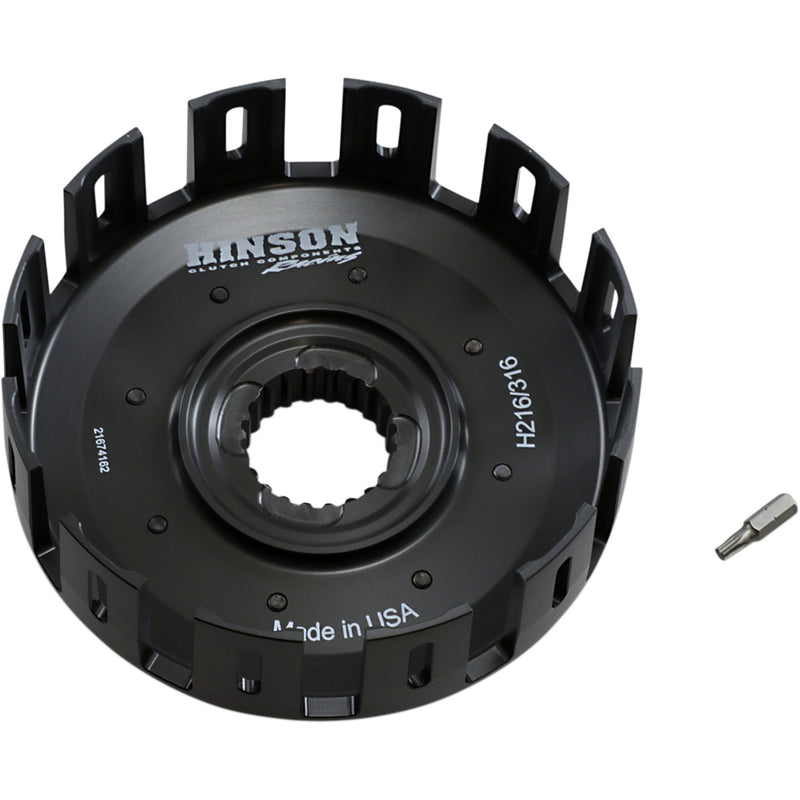 Hinson Racing Billetproof Clutch Basket - H316 Yamaha WR 450 / YZ 450 / YFZ450R 2004-2026